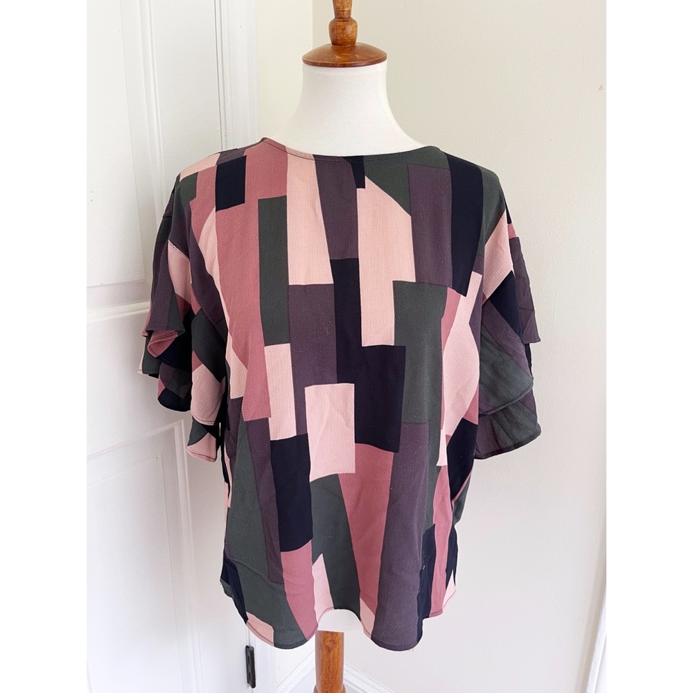 Nordstrom Bobeau Printed Blouse